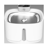 HKM-0857789 Wireless Stainless Steel Smart Pet Water Fountain for Dogs and Cats, 4000 mAh Battery