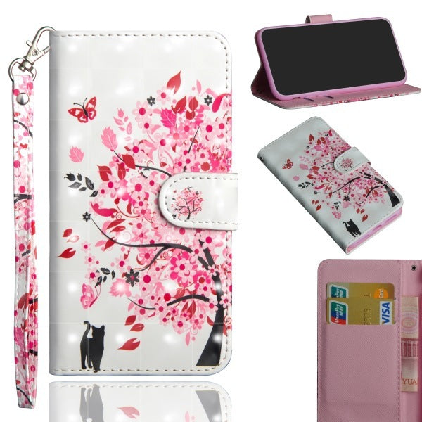 HKM-085843 Xiaomi Compatible Wallet Style Phone Case for Redmi Series Models