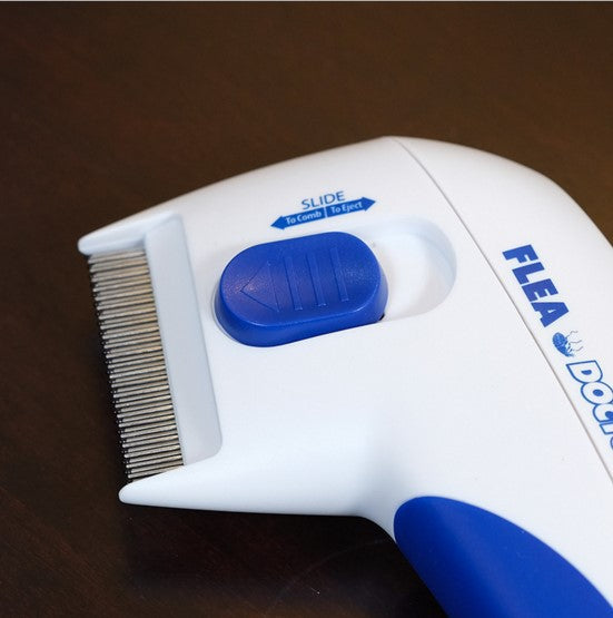 HKM-0858557 Electric Flea and Tick Pet Comb for Safe and Effective Pest Removal