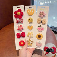 HKM-0858813 Mini Dog Hairpins Set in Various Colors ¨C Available in 5, 10, 15, or 20 Pieces