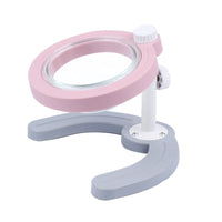 HKM-0858941 Adjustable Non-Slip Pet Feeding Bowl in Green and Pink