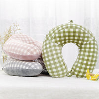 HKM-085971 Memory Foam Neck Pillow for Relaxation and Comfort - Adjustable Height 10.1-15cm, Polyester Fiber Filling, 30x28cm