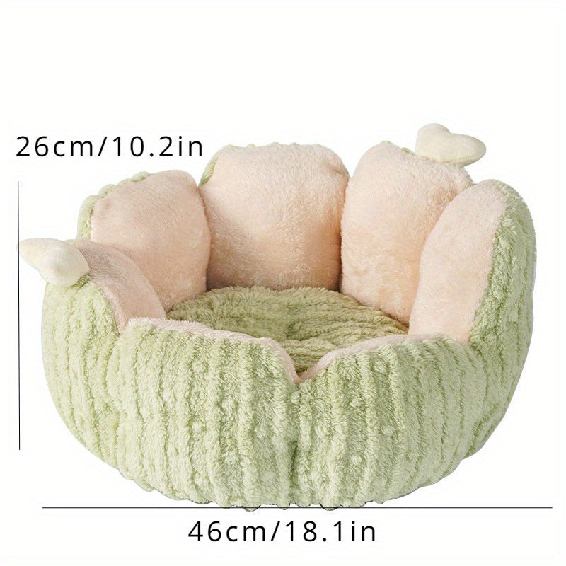 HKM-0860221 Soft and Comfortable All-Season Cactus Cat Litter Kennel for Cats and Dogs - Large and Small Sizes Available