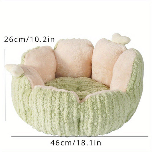HKM-0860221 Soft and Comfortable All-Season Cactus Cat Litter Kennel for Cats and Dogs - Large and Small Sizes Available