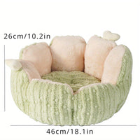 HKM-0860221 Soft and Comfortable All-Season Cactus Cat Litter Kennel for Cats and Dogs - Large and Small Sizes Available