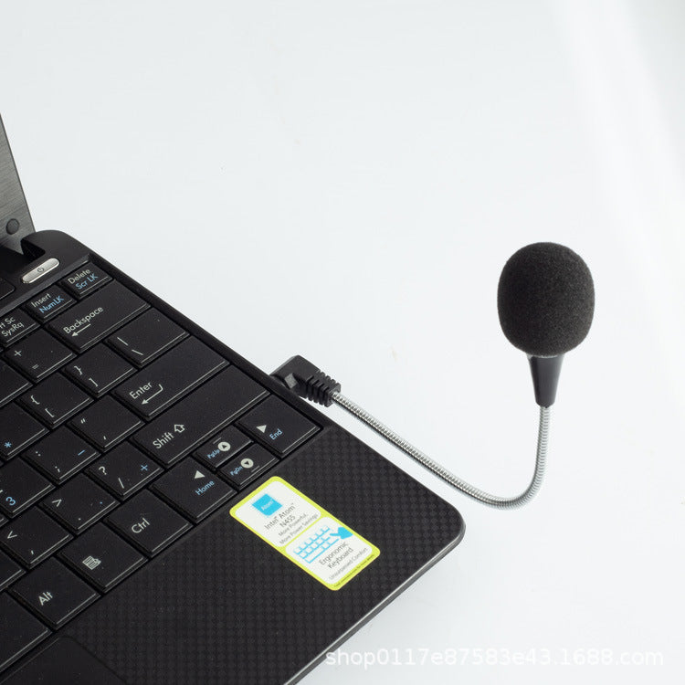 HKM-086099 Omnidirectional Noise Reduction Condenser Microphone with High Sensitivity Sound Card