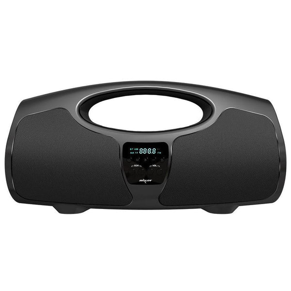 HKM-086227 Portable Bluetooth Speaker with Microphone - Black, 32GB Storage, USB Powered, 10m Range