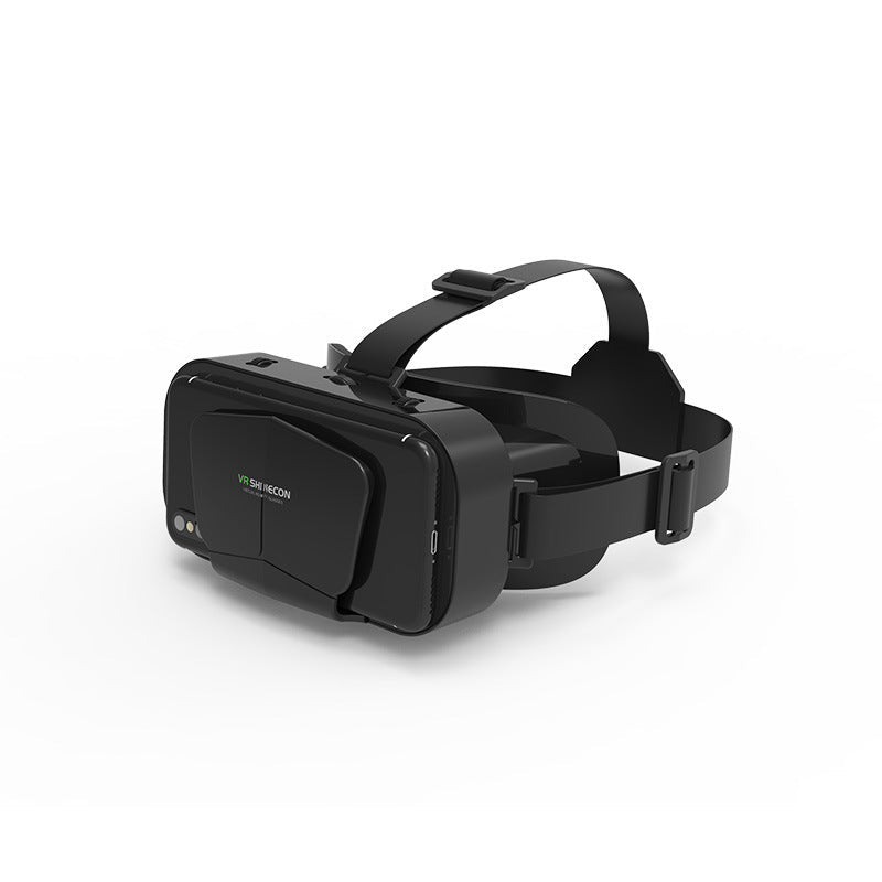 HKM-086419 3D Virtual Reality Headset for Mobile Phones, Supports 4.7-7 Inch Screens, Black ABS Design