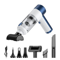 HKM-086483 Compact Wireless 17000PA Powerful Suction Car Vacuum Cleaner with Compressed Air Function