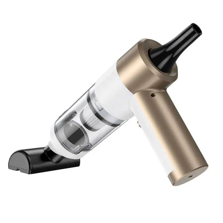 HKM-086483 Compact Wireless 17000PA Powerful Suction Car Vacuum Cleaner with Compressed Air Function