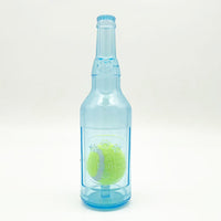 HKM-0865981 Indestructible Water Bottle Dog Toy with Squeaker for Interactive Chewing and Teething Relief