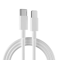 HKM-086611 20W Fast Charge Type-C Charger for iPhone 12 Pro Max and iPad - 1m Cable Included