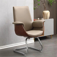 HKM-086611 Modern High Back Leather Executive Swivel Chair for Meeting Rooms and Offices