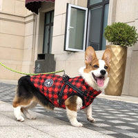 HKM-0866877 Waterproof Reflective Winter Pet Coat with Chest and Back Coverage - Available in Multiple Sizes and Styles