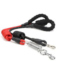 HKM-0868285 Reflective EVA Foam Handle Dog Leash - Strong Durable Nylon Round Rope for Safe Outdoor Use