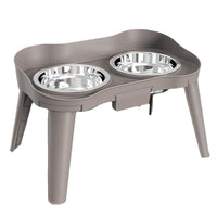 HKM-0868669 Cervical Support Leak-Proof Double Bowl for Cats and Dogs - Available in Multiple Sizes