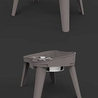 HKM-0868669 Cervical Support Leak-Proof Double Bowl for Cats and Dogs - Available in Multiple Sizes
