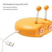 HKM-0869309 Rechargeable Electric Laser Cat Teaser Turntable with Universal Wheel