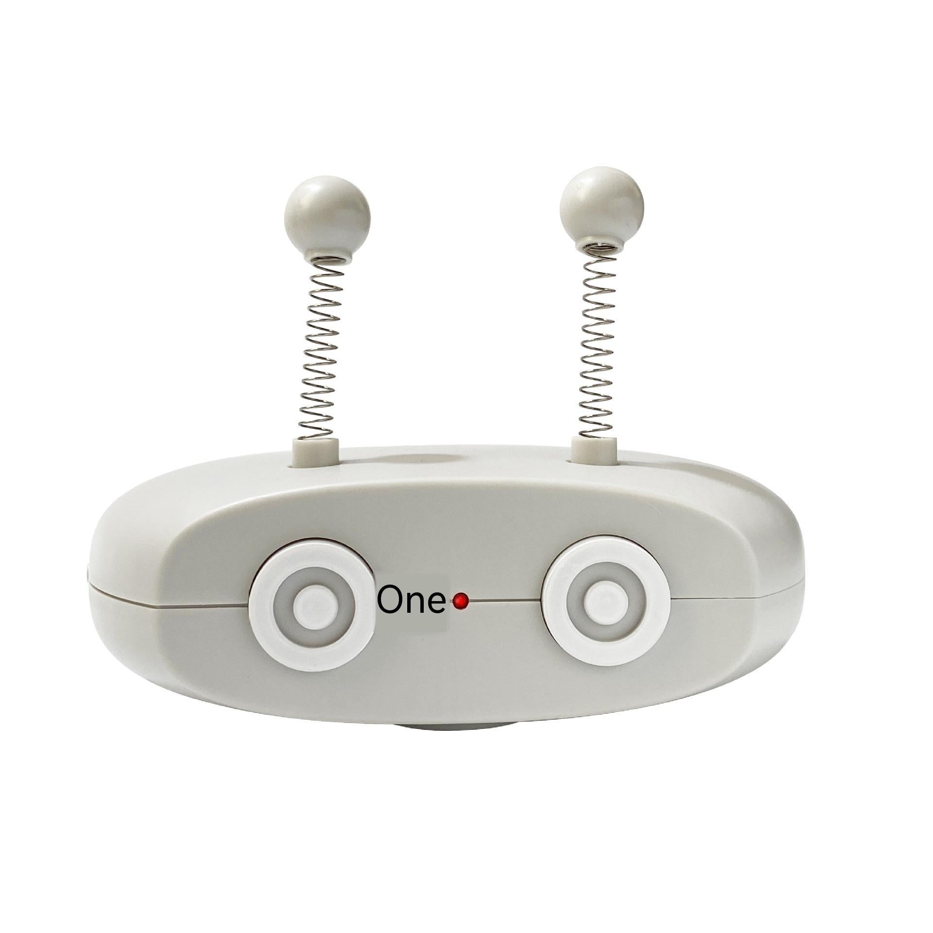 HKM-0869309 Rechargeable Electric Laser Cat Teaser Turntable with Universal Wheel
