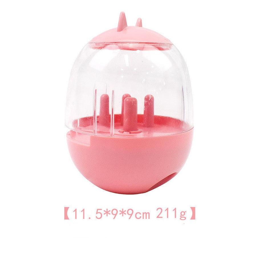 HKM-086931 Interactive Dog Tumbler Chew Toy - Food Leakage & Puzzle Feature - Available in Multiple Colors