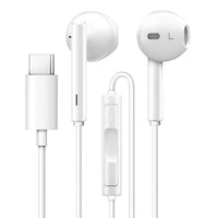 HKM-086931 USB Type-C In-Ear Headphones with Microphone and Volume Control for Huawei and Xiaomi Smartphones