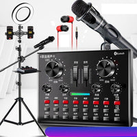 HKM-086931 Universal Computer Microphone with V8S Sound Card and Handheld Options