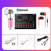HKM-086931 Universal Computer Microphone with V8S Sound Card and Handheld Options