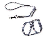 HKM-0869949 Durable Nylon Cat Leash with Adjustable Neck and Chest Fit