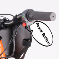 HKM-087315 Electric Kids Balance Bike 250W 12-Inch Off-Road Fat Tire E-Bike for Children