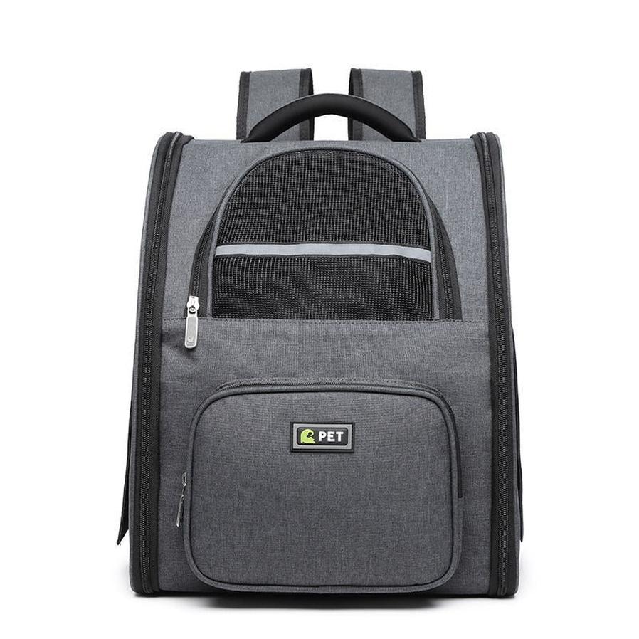 HKM-087571 Pet Travel Backpack with Ventilated Design and Adjustable Straps