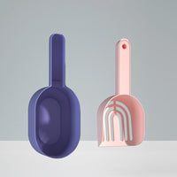 HKM-0875837 Self-Cleaning Cat Litter Shovel - Durable Lightweight ABS Scoop for All Cat Breeds