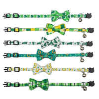 HKM-0876221 Plaid Bow Cat Collar for All Seasons ¨C Stylish and Comfortable Options