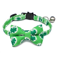 HKM-0876221 Plaid Bow Cat Collar for All Seasons ¨C Stylish and Comfortable Options