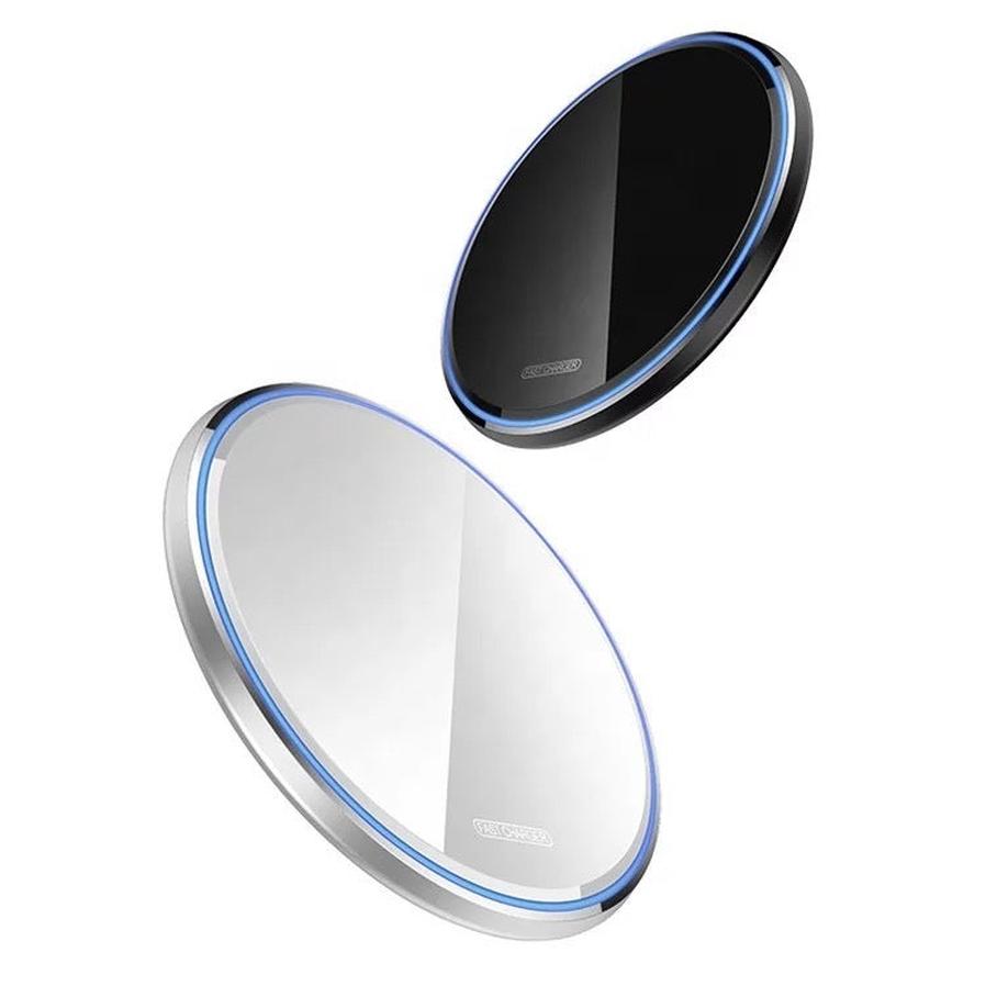 HKM-087763 15W Qi Wireless Charger for iPhone 12, 11 Pro, Xs Max, Mini, X, Xr, 8, Samsung, & Xiaomi - Fast Induction Charging Pad