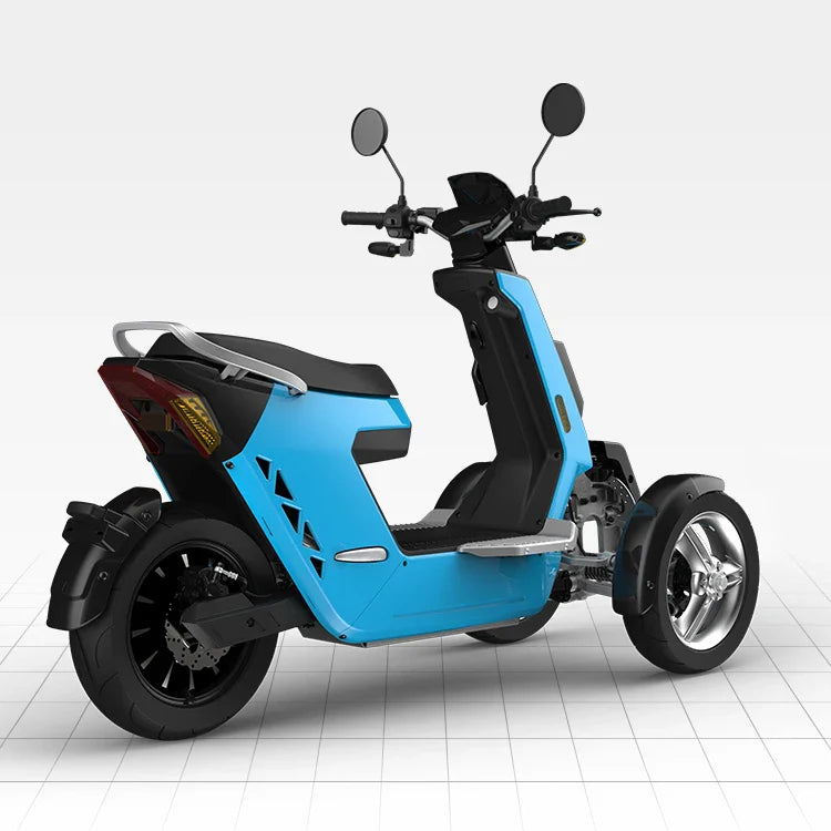 HKM-087763 V28 Electric 3-Wheel Car 72V 2000W with Front and Rear Disc Brakes, Max Speed 45 km/h, 2-Passenger Capacity