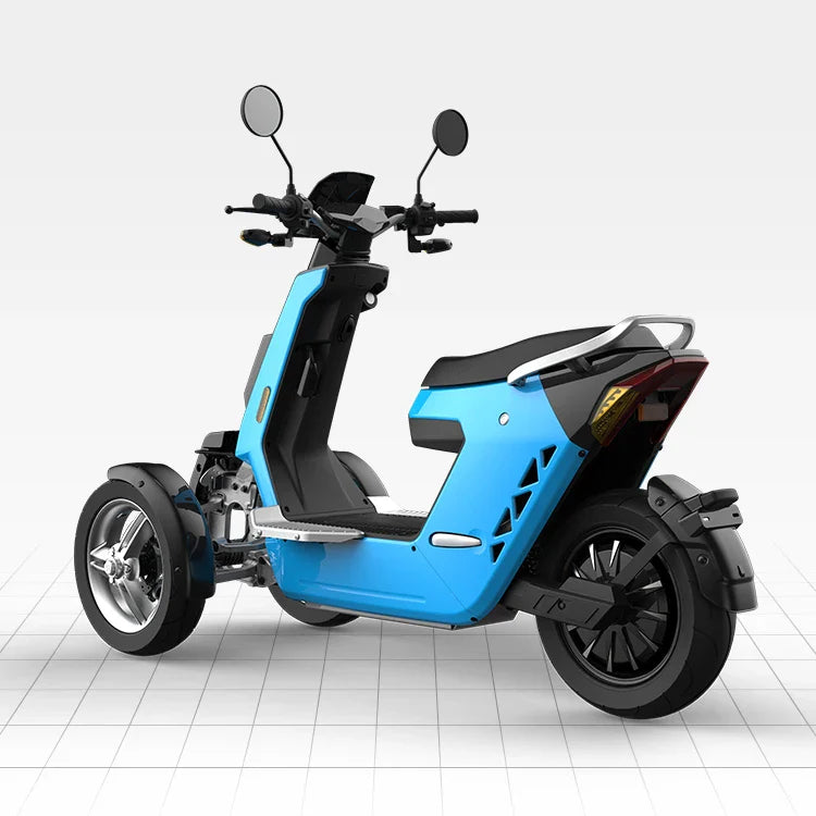 HKM-087763 V28 Electric 3-Wheel Car 72V 2000W with Front and Rear Disc Brakes, Max Speed 45 km/h, 2-Passenger Capacity