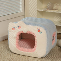 HKM-0878269 Cozy Polyester Sponge Cat Nest for Comfort and Warmth