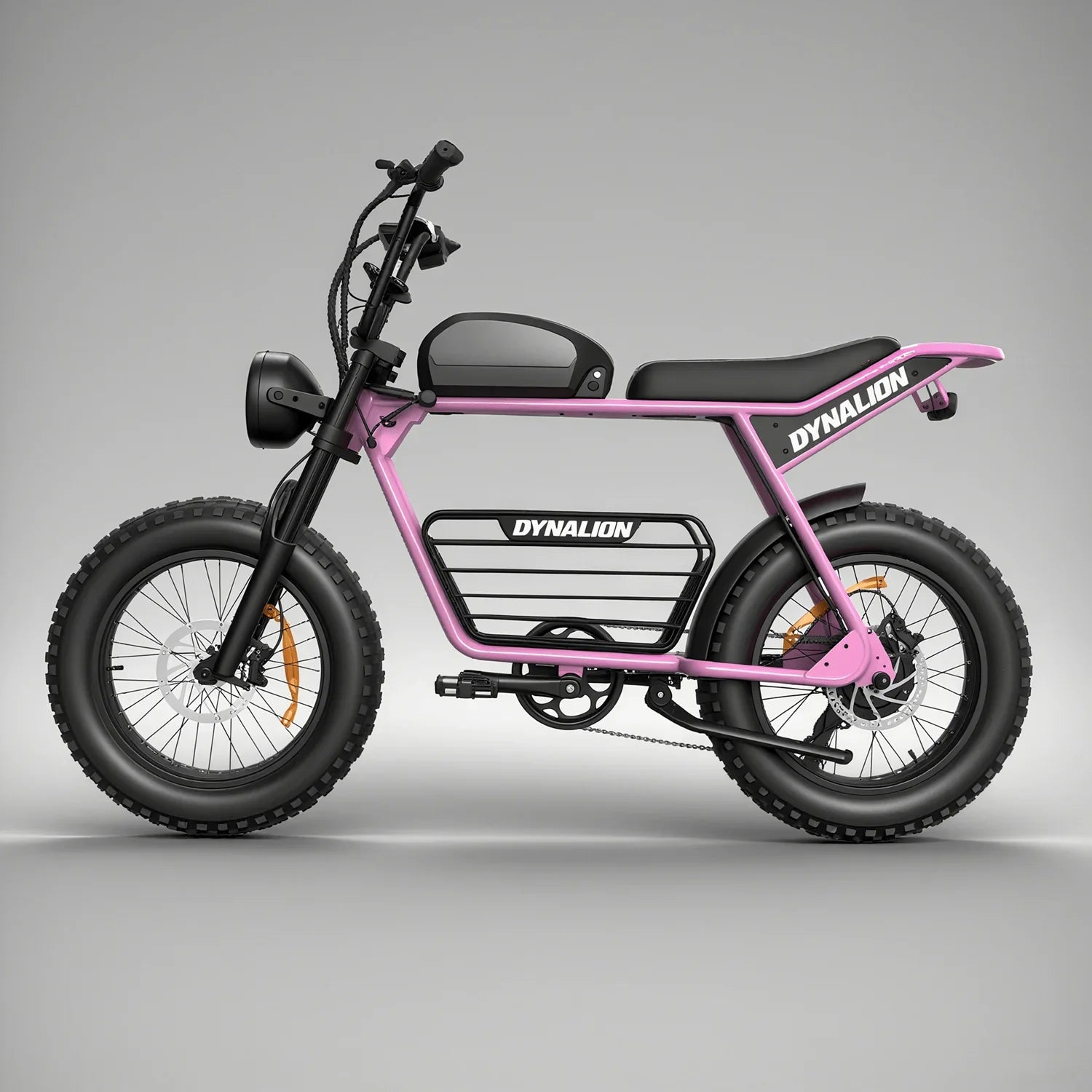 HKM-087827 48V Electric Mountain Bike with 7-Speed Gears, Aluminum Alloy Frame, and 1000W Motor, 20" Fat Tires