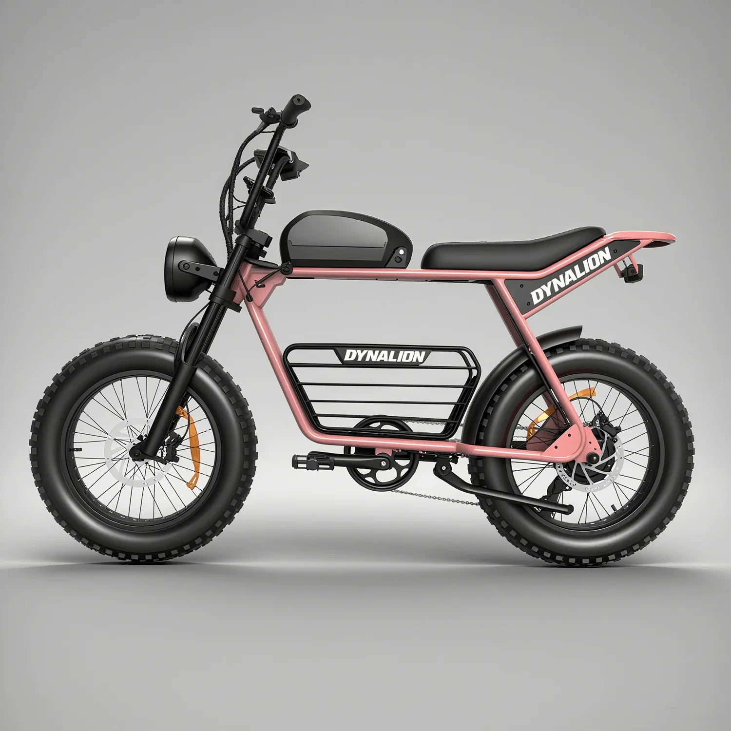 HKM-087827 48V Electric Mountain Bike with 7-Speed Gears, Aluminum Alloy Frame, and 1000W Motor, 20" Fat Tires