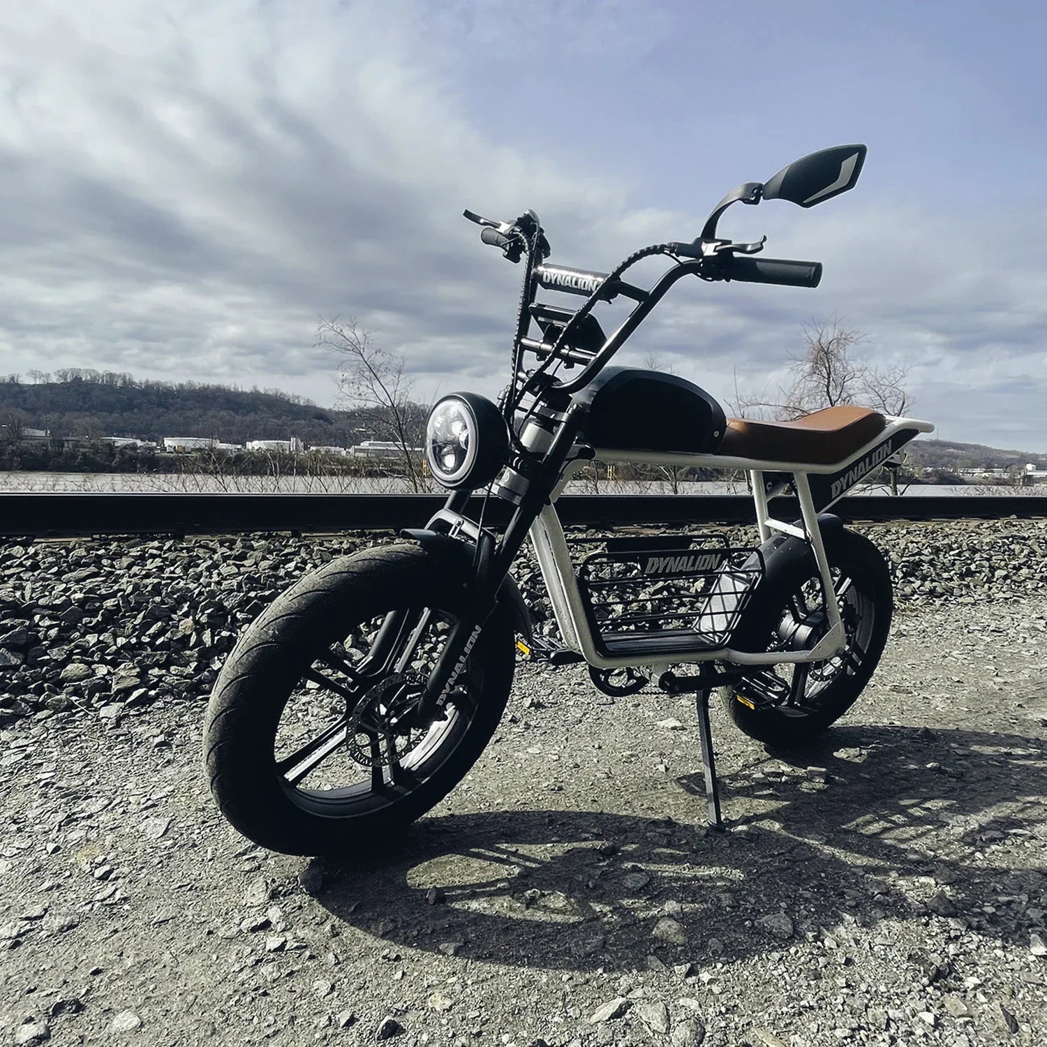 HKM-087827 48V Electric Mountain Bike with 7-Speed Gears, Aluminum Alloy Frame, and 1000W Motor, 20" Fat Tires