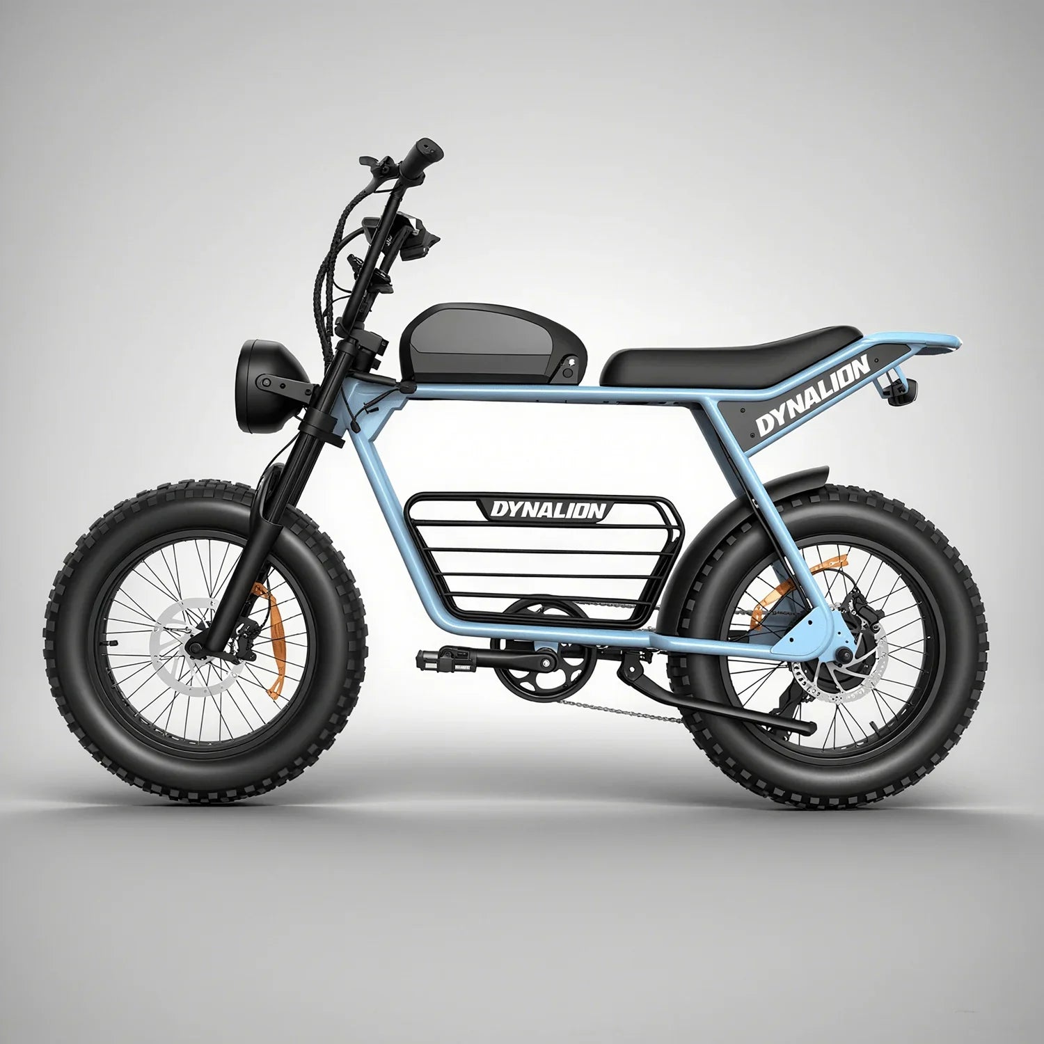 HKM-087827 48V Electric Mountain Bike with 7-Speed Gears, Aluminum Alloy Frame, and 1000W Motor, 20" Fat Tires