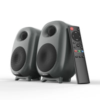 HKM-087891 Two-Way Active Hi-Fi Bookshelf Speakers for Home Audio and Gaming