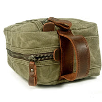 HKM-087955 Unisex Portable Canvas Travel Toiletry and Cosmetic Storage Bag