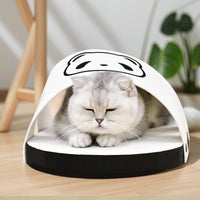 HKM-0880189 Slipper Style White Corrugated Paper Cat Scratch Board for Play and Scratching