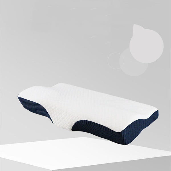 HKM-088019 Memory Foam Neck Pillow for Adults and Seniors - Slow Rebound Design, 62x33x10/6cm