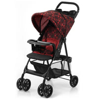 HKM-088083 Compact One-Hand Fold Travel System Stroller with EVA Wheels for Infants