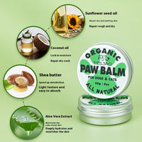 HKM-0881853 Pet Claw Protection Cream for Dogs and Cats - 60g Moisturizing Formula