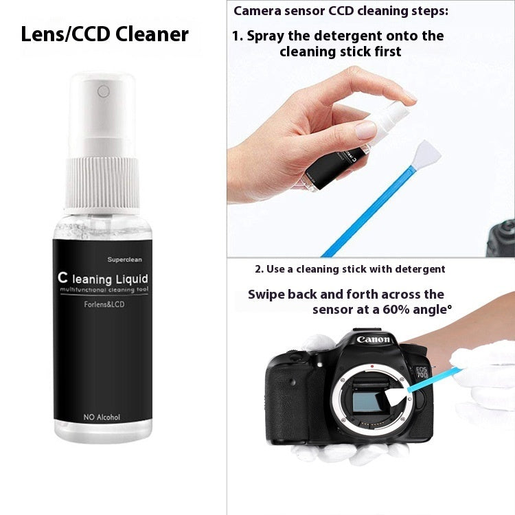 HKM-088275 Comprehensive DSLR Digital Camera Cleaning Kit with Essential Accessories