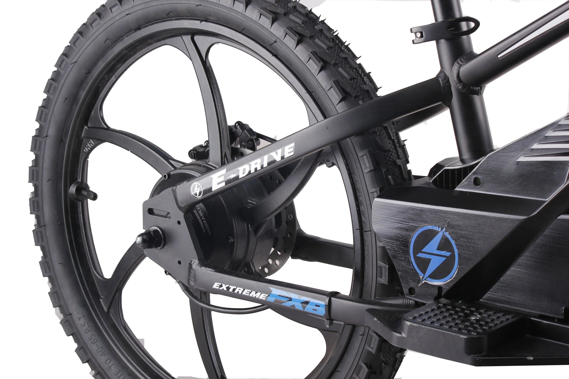 HKM-088467 20 Inch Electric Mountain Bike for Kids with Adjustable Seat and Hydraulic Disc Brakes