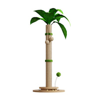 HKM-0884797 Durable Vertical Cat Climbing Frame with Hemp Rope and Simple Design